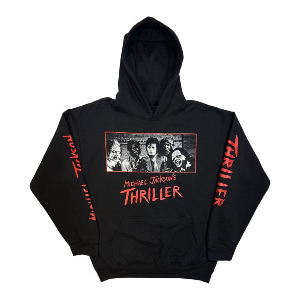 Michael Jackson Unisex Adult Thriller Zombies Hoodie / Black